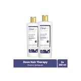 Dove Hair Therapy Onarıcı Şampuan Rescue & Protect 350 ml x2