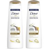 Dove Hindistan Cevizi Yağı Güçlendirici Bakım 2x400 ml Şampuan