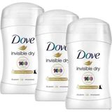 Dove Invisible Dry 3x40 ml Kadın Stick Deodorant