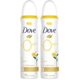 Dove Kadın Deodorant%0 Alüminyum Limon Çiçeği & Vanilya 150ml (2 paketi)