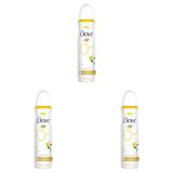 Dove Kadın Deodorant%0 Alüminyum Limon Çiçeği & Vanilya 150ml (3 paketi)