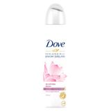 Dove Kadın Sprey Deodorant Nemlendirici Bakım Lotus Çiçeği 150 Ml (4'Li Paket)