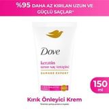 Dove Keratin Kırık Önleyici Durulanmayan Saç Kremi 150 ml