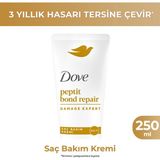 Dove Kurtarıcı Onarıcı Saç Bakım Kremi Peptit Bond Repair 250 ml - Renksiz