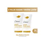 Dove Kurtarıcı Onarıcı Saç Bakım Kremi Peptit Bond Repair 250 ml x2