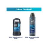 Dove Men +Care Advanced Erkek Deodorant Clean Comfort 150 ml + Clean Comfort Stick 50 ml