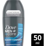 Dove Men +Care Clean Comfort Erkek Roll On Deodorant 50 ml