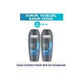 Dove Men +Care Erkek Roll On Deodorant Clean Comfort 50 ml x2