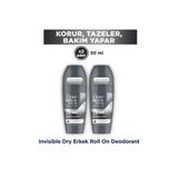 Dove Men +Care Erkek Roll On Deodorant Invisible Dry 50 ml x2