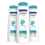 Dove Micellar Narin Bakım 3x400 ml Saç Bakım Şampuanı