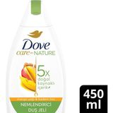 Dove Nemlendirici Duş Jeli Mango Yağı & Badem Özü 450 ml Cildinizi Besleyen ve Temizleyen Etkili Formül