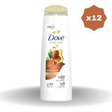 Dove Onarıcı Bakım Argan Yağı 12x400 ml Şampuan