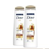 Dove Onarıcı Bakım Argan Yağı 2x400 ml Şampuan