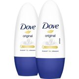 Dove Original 1/4 Nemlendirici Krem Etkili 2x50 ml Kadın Sprey Deodorant