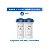 Dove Original 50 ml 2'li Kadın Stick Deodorant