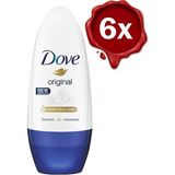 Dove Original 6x50 ml Kadın Roll-On Deodorant