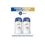 Dove Original Antiperspirant Kadın Stick Deodorant 40 ml x2
