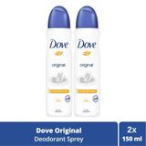 Dove Original Kadın Sprey Deodorant 150 ml x 2 Adet