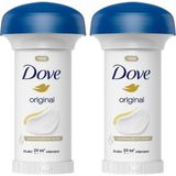 Dove Original Kadın Stick Deodorant 1/4 Nemlendirici Krem Yeni 50 ml (2 paketi)