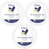 Dove Rich Nourishment Cream 3x250 ml Besleyici El ve Vücut Kremi