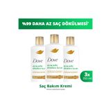 Dove Saç Bakım Kremi Avocado Dökülme Karşıtı 350 ml x3