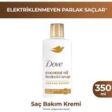 Dove Saç Bakım Kremi Coconut Oil Besleyici Terapi 350 ml - Renksiz