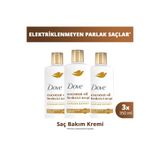 Dove Saç Bakım Kremi Coconut Oil Besleyici Terapi 350 ml x3