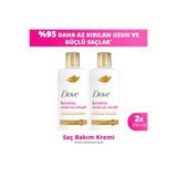 Dove Saç Bakım Kremi Keratin Uzun Saç Terapisi 350 ml x2