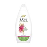Dove Tazeleyici Duş Jeli Lotus Çiçeği ve Pirinç Sütü 450 ml Doğal İçeriklerle Nemlendirir