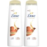 Dove Ultra Care 2x400 ml Besleyici Bakım Kuru Saçlar için Saç Bakım Şampuanı