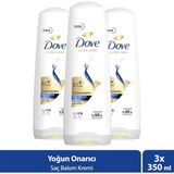 Dove Ultra Care Saç Bakım Kremi Yoğun Onarıcı Yıpranmış Saçlar Için 350 ml X3 - 10