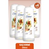 Dove Ultra Care Saç Kremi Onarıcı Bakım Argan Yağı 350 Ml X 4 Adet