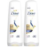Dove Ultra Care Yoğun Onarıcı Yıpranmış Saçlar İçin 2x350 ml Saç Bakım Kremi