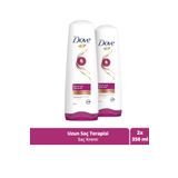 Dove Uzun Saç Terapisi 2x350 ml Saç Bakım Kremi
