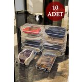 DOVİHOME 10'lu Büyük Boy Klipssiz Set Kadın Ve Erkek Ayakkabı Saklama Kutusu - Ayakkabı Düzenleyici