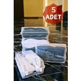 DOVİHOME 5 Adet Erkek Ayakkabı Kutusu Set Büyük Boy Steril Ayakkabı Saklama Düzenleyici Organizer Şeffaf