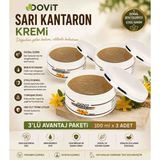 Dovit Sarı Kantaron Kremi 100 ml x 3 Adet Avantaj Paketi | Günlük Cilt Bakımı ve Nemlendirme Desteği - kozmetik