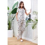 Dowry 08-818 Kısa Kollu Kadın Pijama Takım