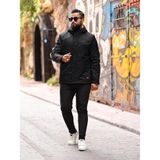 Doxger Içi Kürklü Erkek Mont - 000-Siyah - 2XL