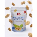 Doypack 25 gr Beyaz Dut Kuru Meyve Cipsi - Dondurularak Kurutulmuş Freeze Dried Beyaz Dut - 1 Adet