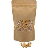Doypack Kraft Pencereli Kilitli Poşet 100 Adet - 20X30