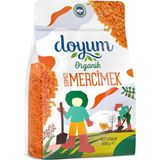Doyum Organik Kırmızı Mercimek 1 kg (6'li Paket)
