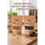 Doznest Sağlık Deposu: Keten Tohumu 1 kg ve Çörek Otu 1 kg - 2 kg