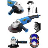 Dozzer 1500W Bakır Sargılı Spiral Taşlama Makinası 115-125MM Devir Ayarlı Dayanıklı Yapı - Seçenek 1