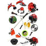Dozzer Alman 14 Hp Tam Profesyonel Yan Tipi Benzinli Tirpan Ot Cali Cim Bicme Makinesi + Canavar Baslik