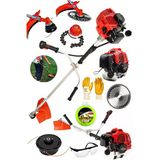 Dozzer Alman 2.1 Hp Profesyonel Yan Tipi Benzinli Tırpan Ot Çalı Çim Biçme Makinesi + Canavar Başlık