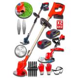 Dozzer Alman 798Vf 25 Ah Karbon Motor 2X Akulu Akulu Sarjli Kenar Ot Cali Cim Bicme Tirpan Makinesi