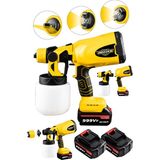 Dozzer Alman 999VF 25 Ah Yüksek Basınçlı Çift Akülü Sprey Boya Püskürtme Tabancası - 1,8 mm