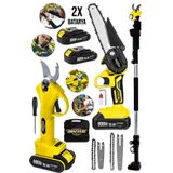 Dozzer Alman Garten Serii 999VF 3metre Teleskopik Akülü Dal Kesme Makası & Budama Kesme Testere Makinesi