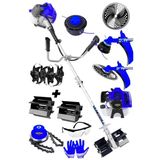 Dozzer Blx 2.1 Hp Prof. Yan Tipi Benzinli Tırpan Ot Çalı Çim Biçme Makinesi + Akrobat +Dip Çapalama